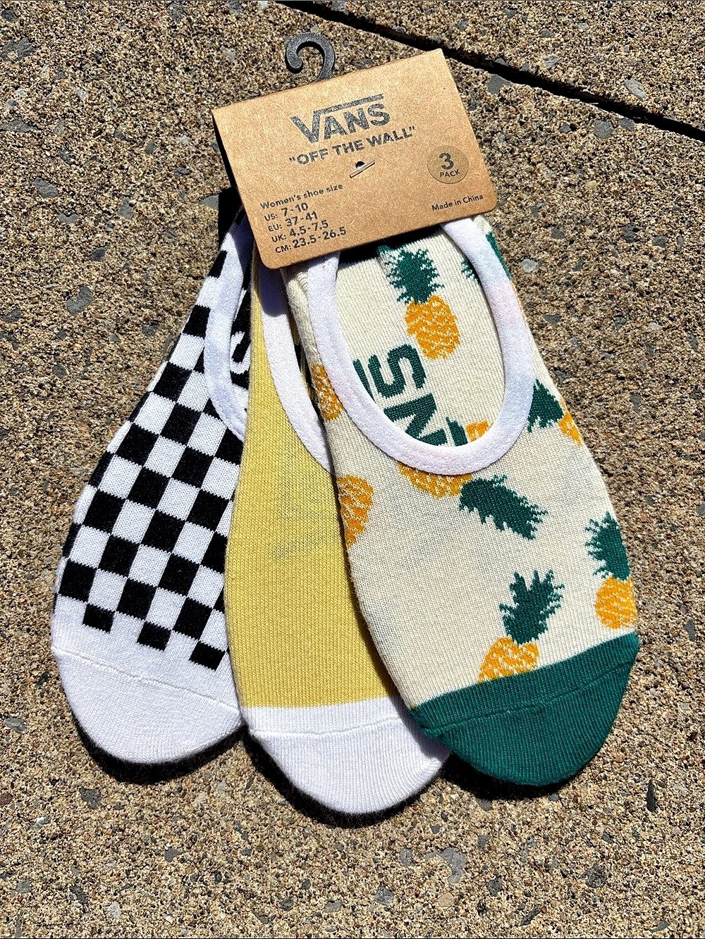 Vans Canoodle No-Show Socks 3-Pack